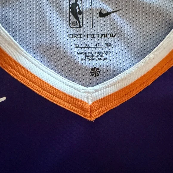 New! New! Nike Devin Booker Phoenix Suns Icon Edition Swingman Jersey Size (XL) - Picture 3 of 8